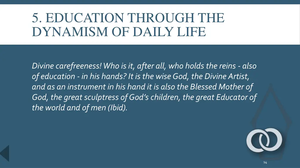 5 education through the dynamism of daily life 1