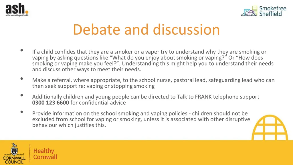 debate and discussion 2