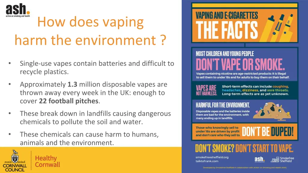 how does vaping harm the environment