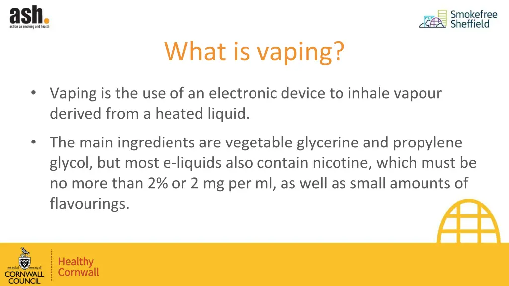 what is vaping