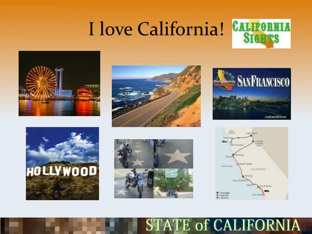 i love california