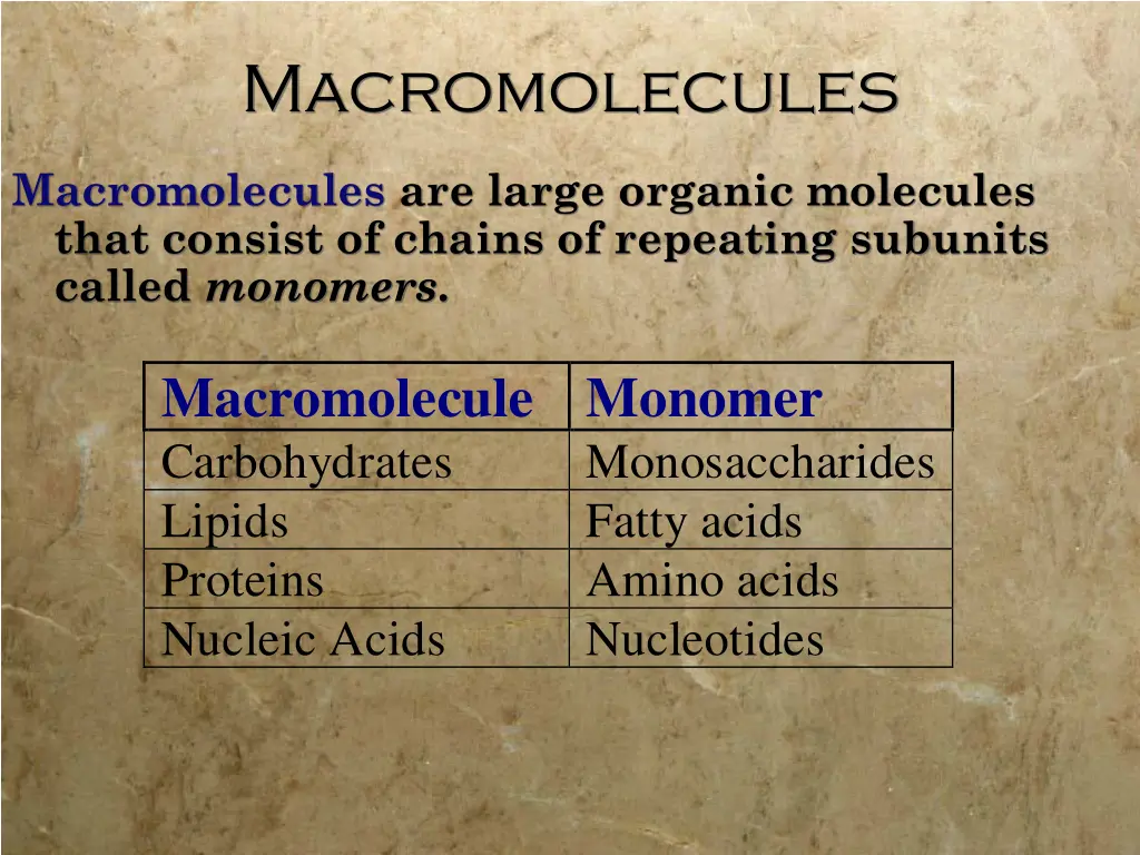 macromolecules 1