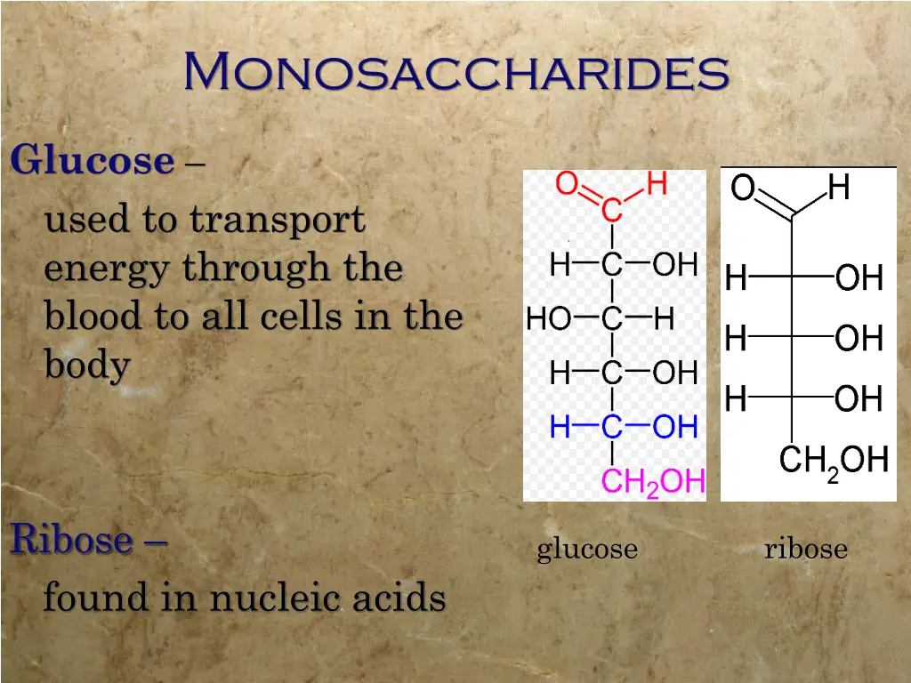 monosaccharides 1