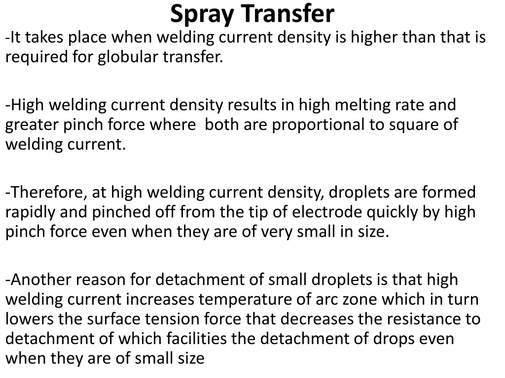 spray transfer