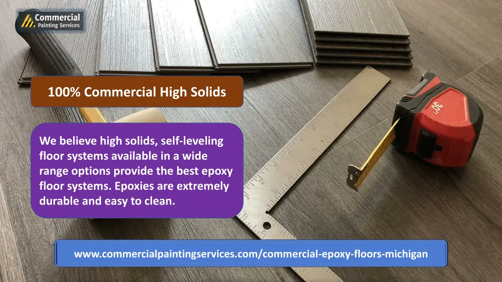 100 commercial high solids