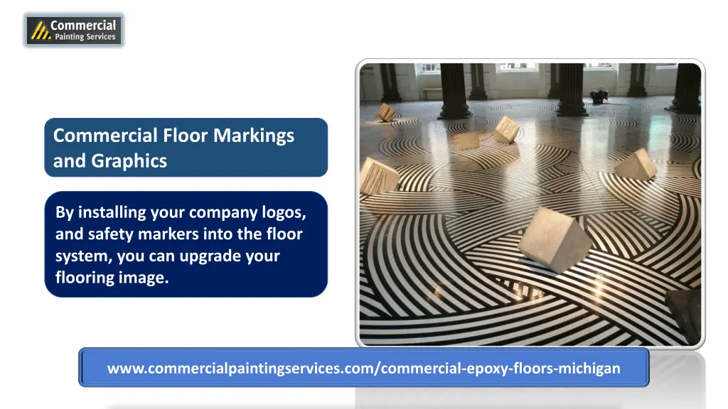 commercial floor markings and graphics