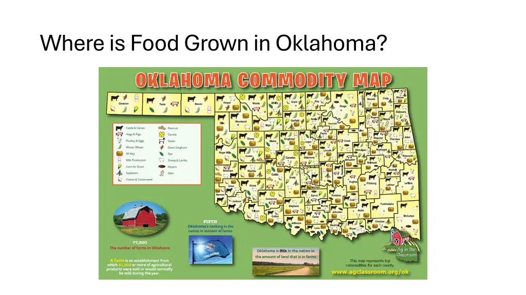 where is food grown in oklahoma