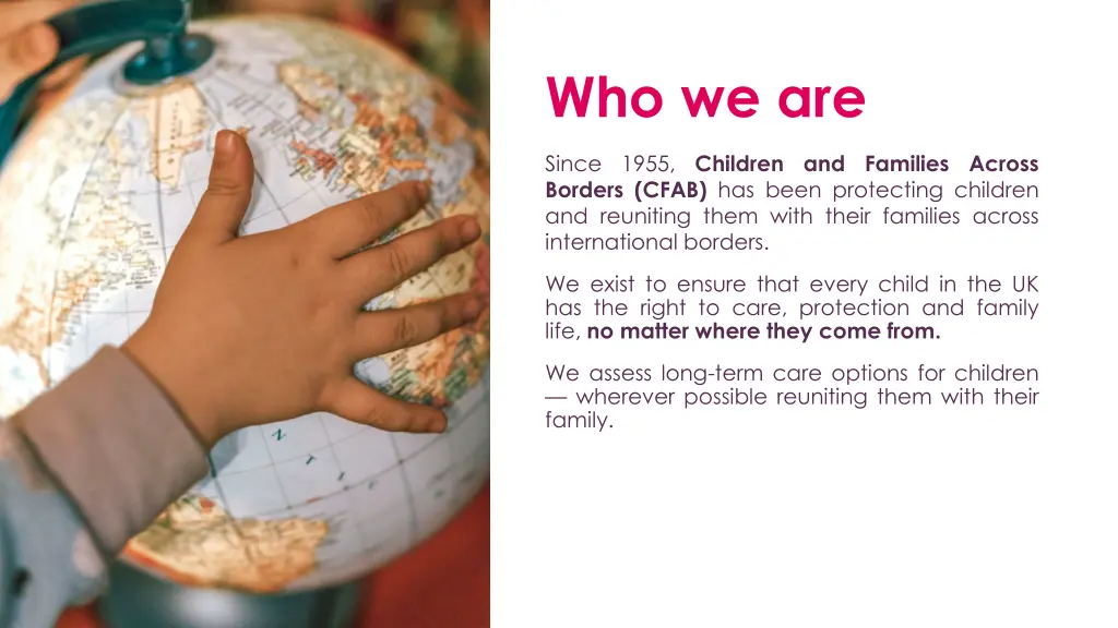 who we are