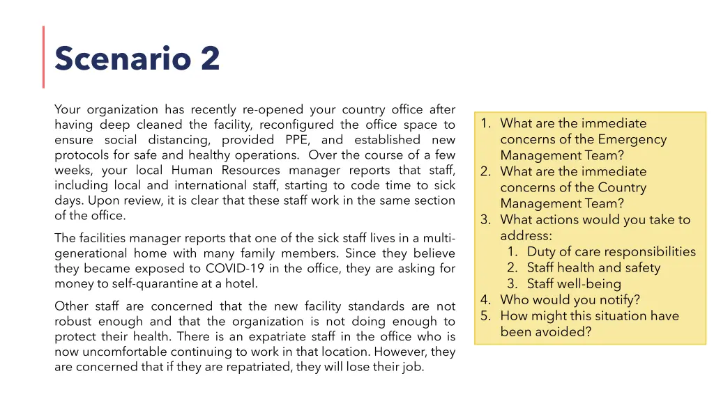 scenario 2