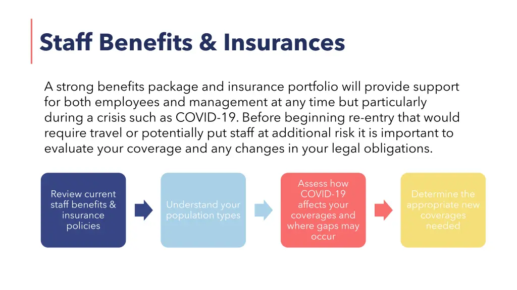 staff benefits insurances
