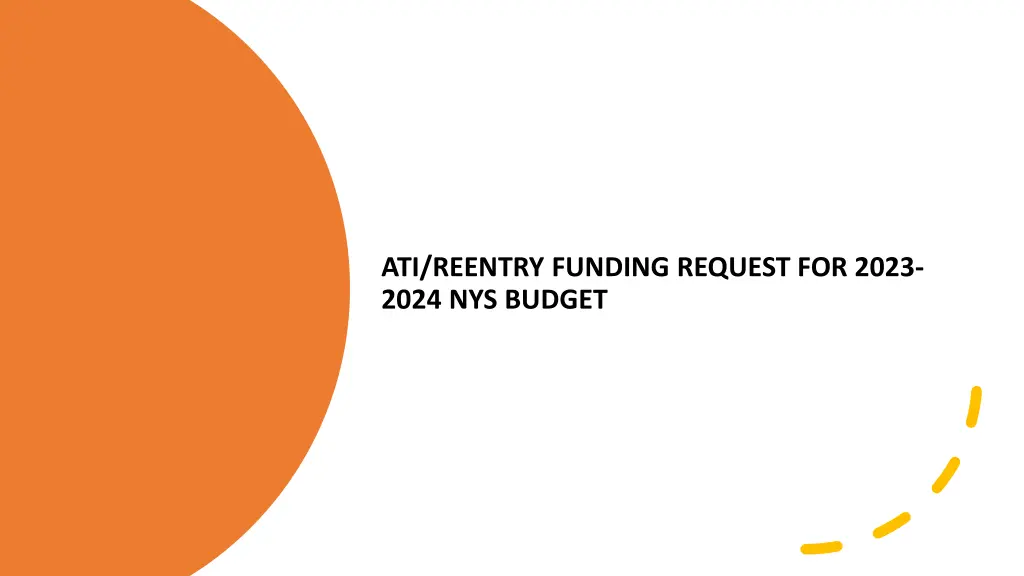 ati reentry funding request for 2023 2024