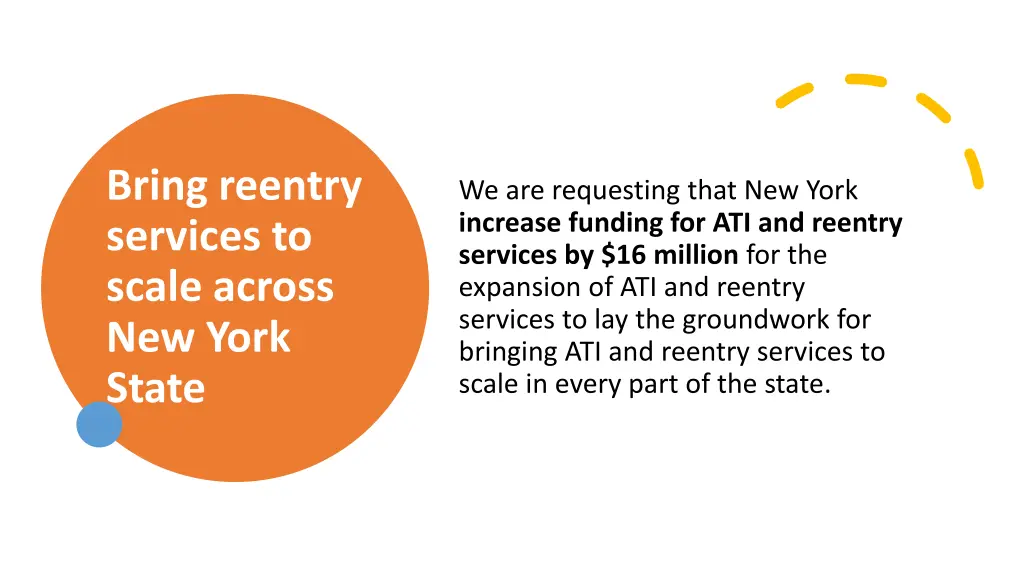 bring reentry services to scale across new york