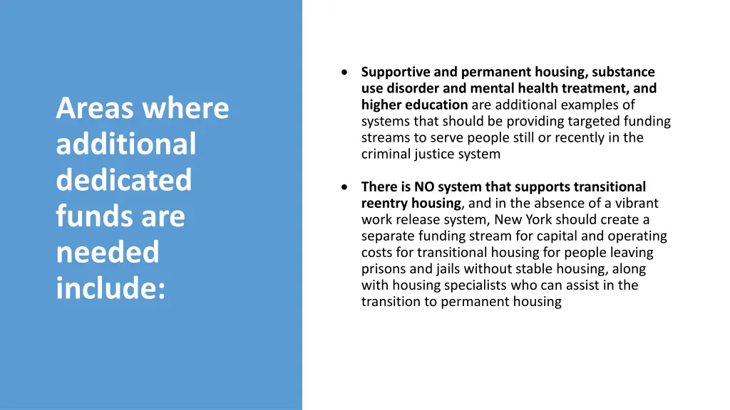supportive and permanent housing substance