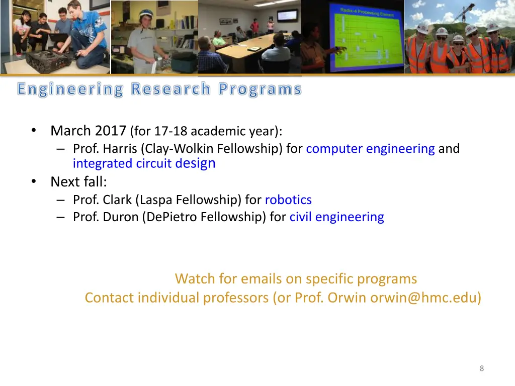 engineering research programs 1