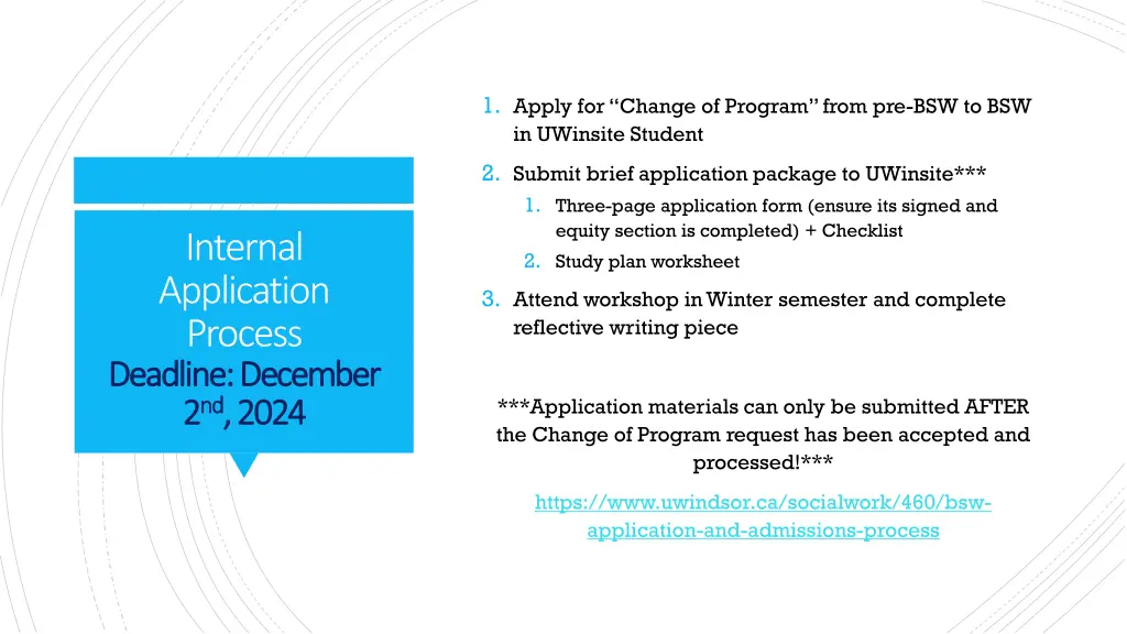 1 apply for change of program from