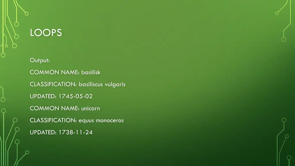 loops 3