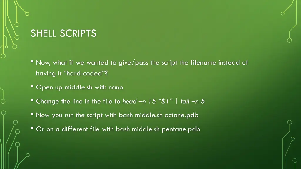 shell scripts 3