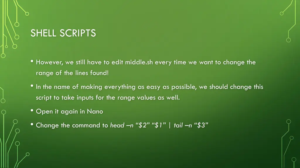shell scripts 4