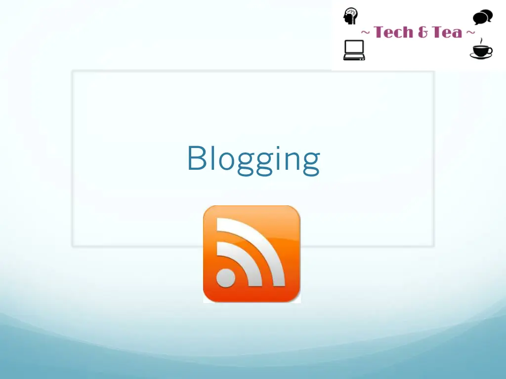 blogging
