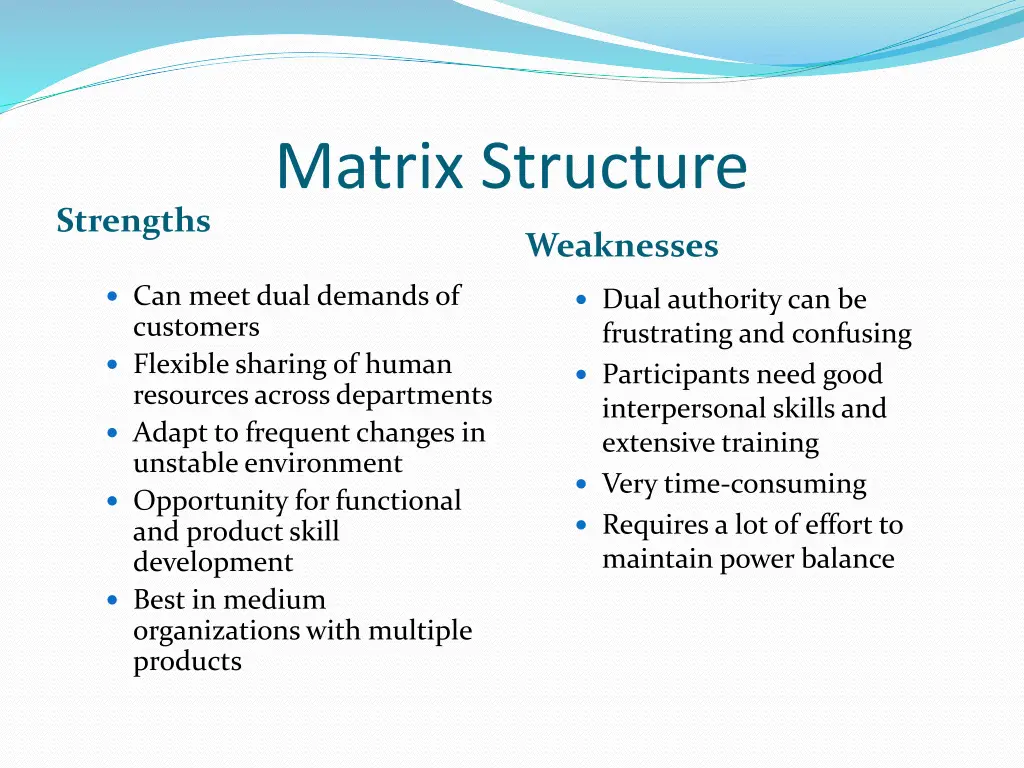 matrix structure 4