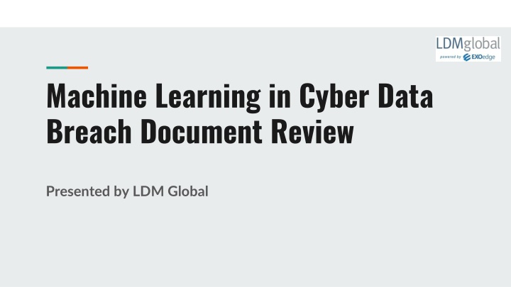 machine learning in cyber data breach document