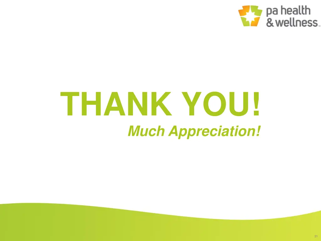 thank you much appreciation