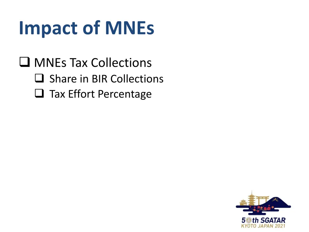 impact of mnes