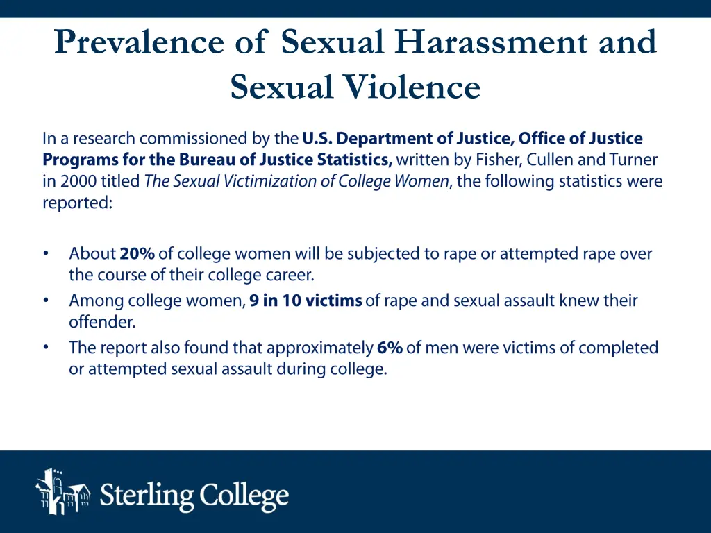 prevalence of sexual harassment and sexual
