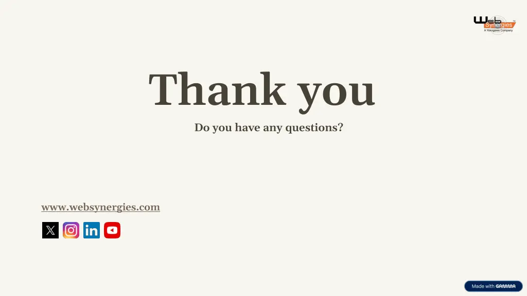 thank you do you have any questions