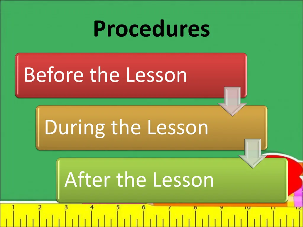 procedures