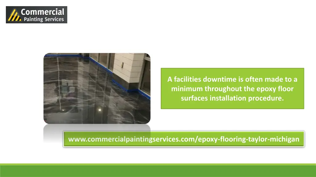 a facilities downtime is often made to a minimum