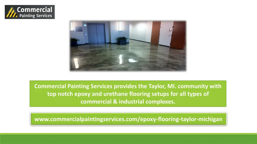 commercial painting services provides the taylor