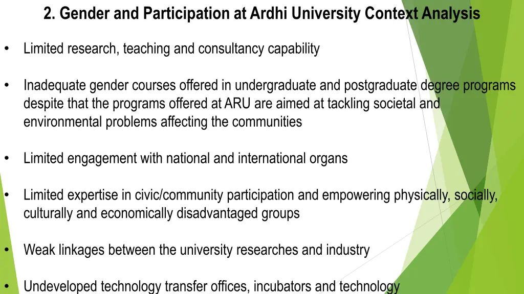 2 gender and participation at ardhi university