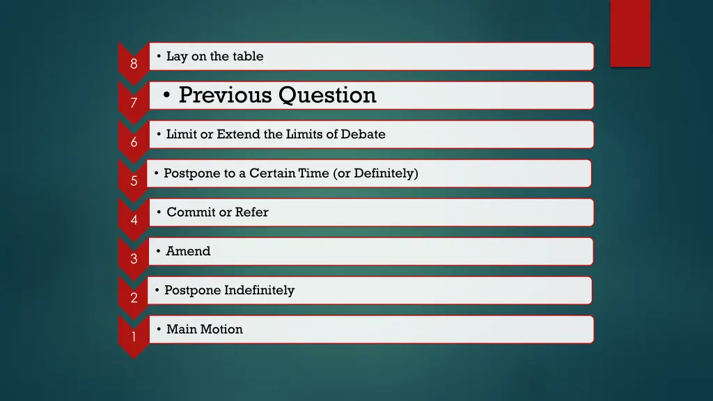 lay on the table 7