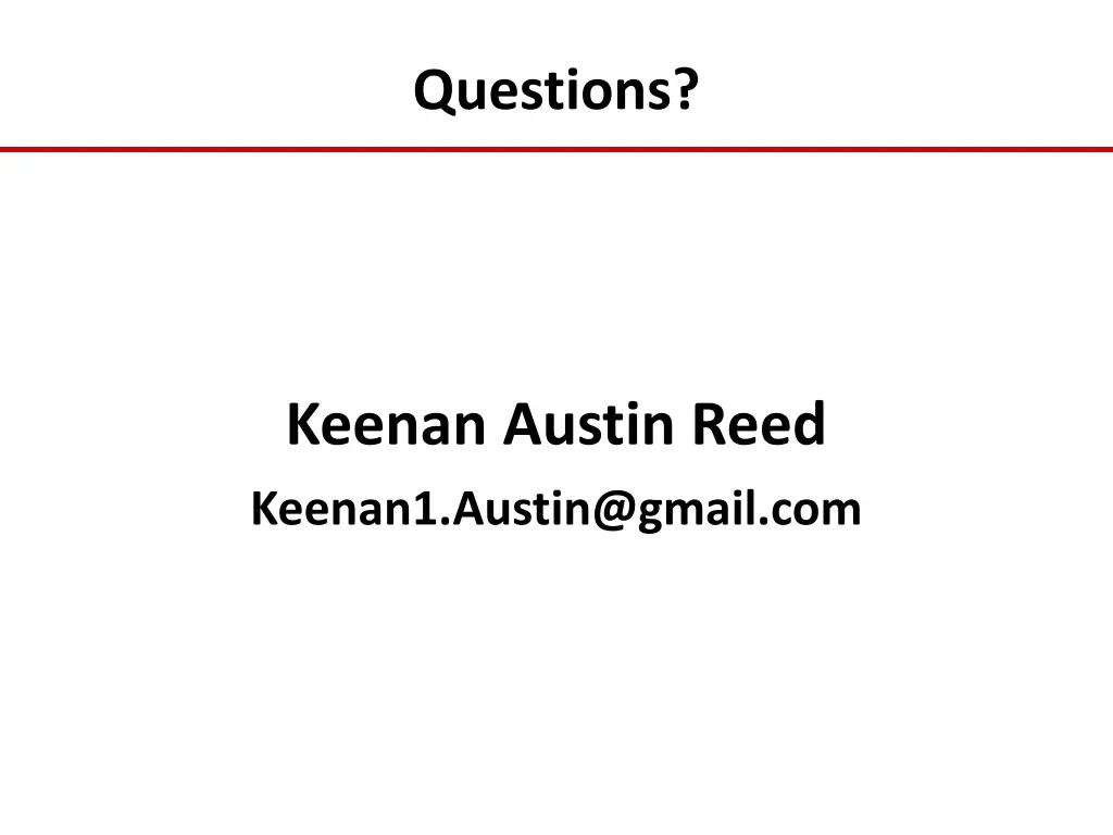 questions