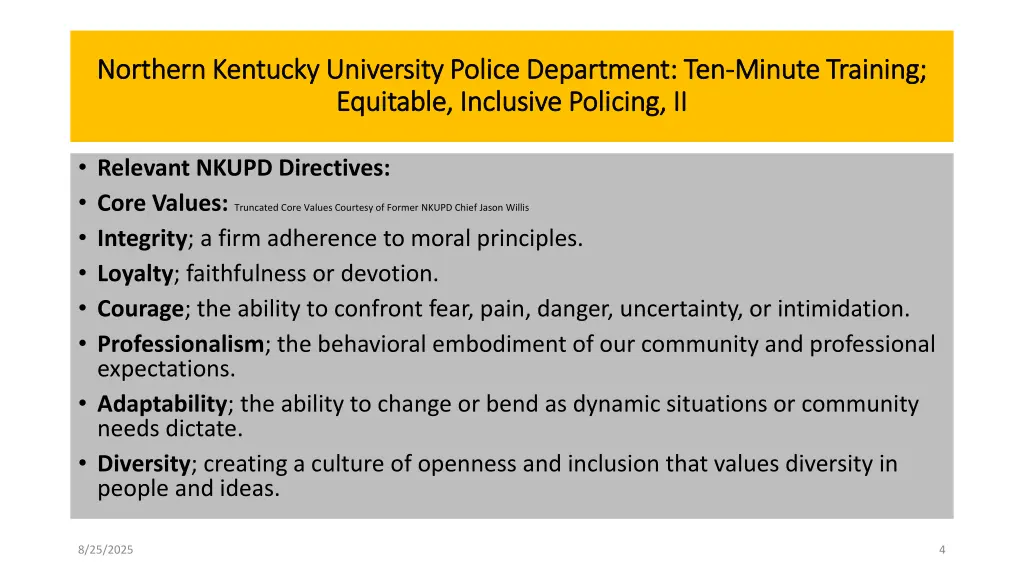 northern kentucky university police department 2