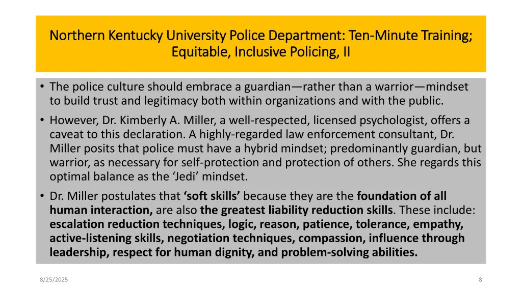 northern kentucky university police department 6