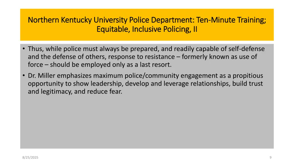 northern kentucky university police department 7
