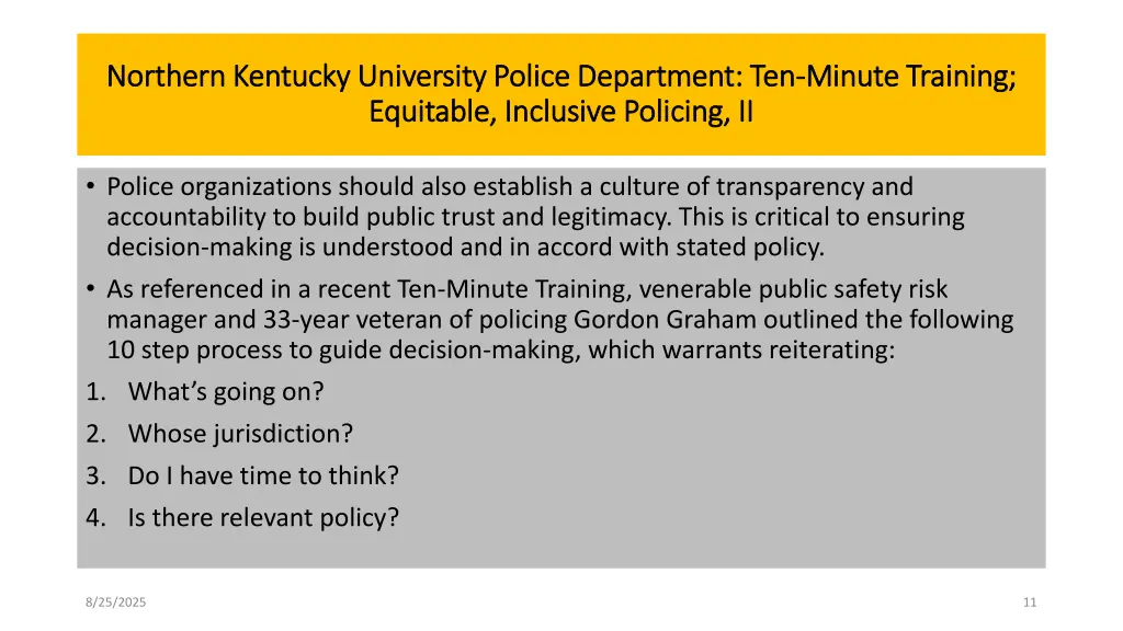 northern kentucky university police department 9