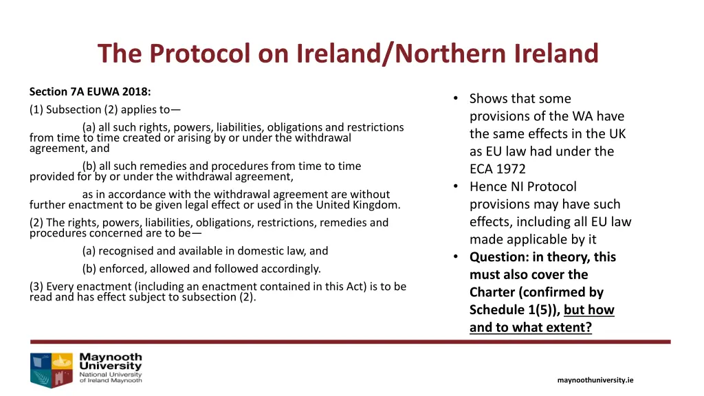 the protocol on ireland northern ireland