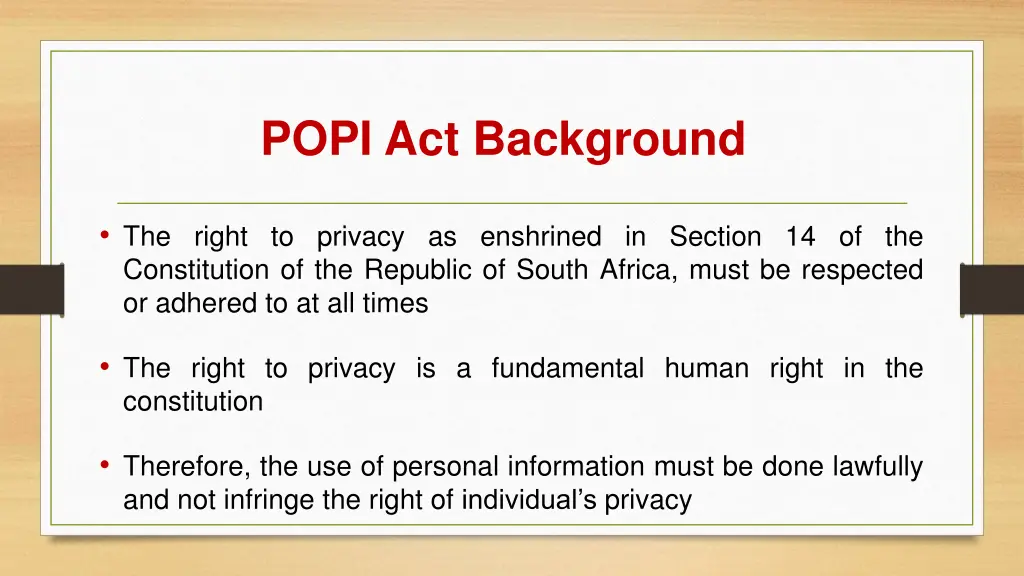 popi act background