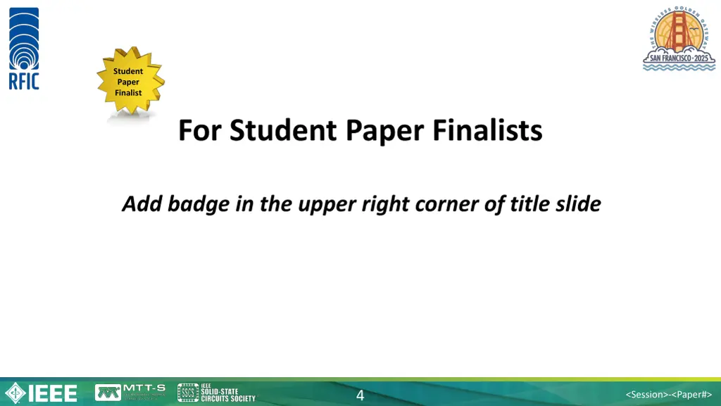 student paper finalist
