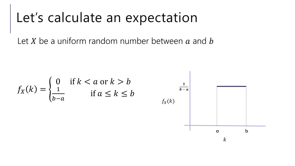 let s calculate an expectation 1