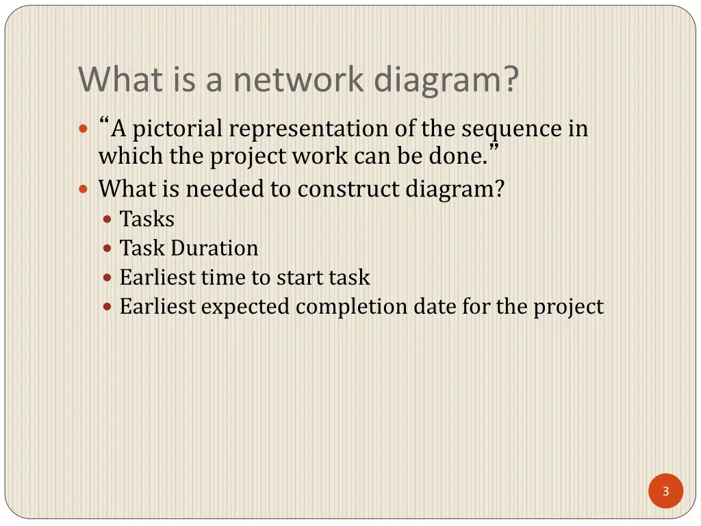 what is a network diagram