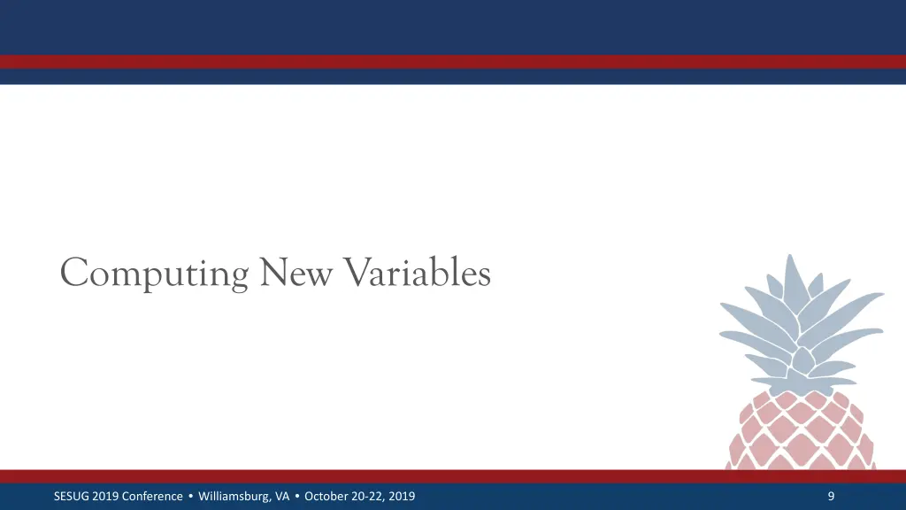 computing new variables