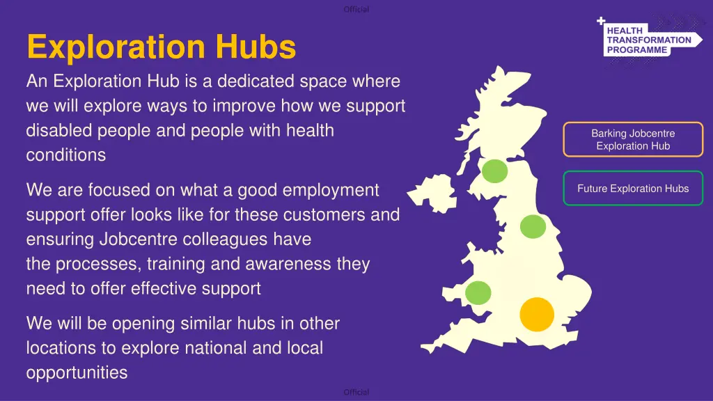 exploration hubs an exploration