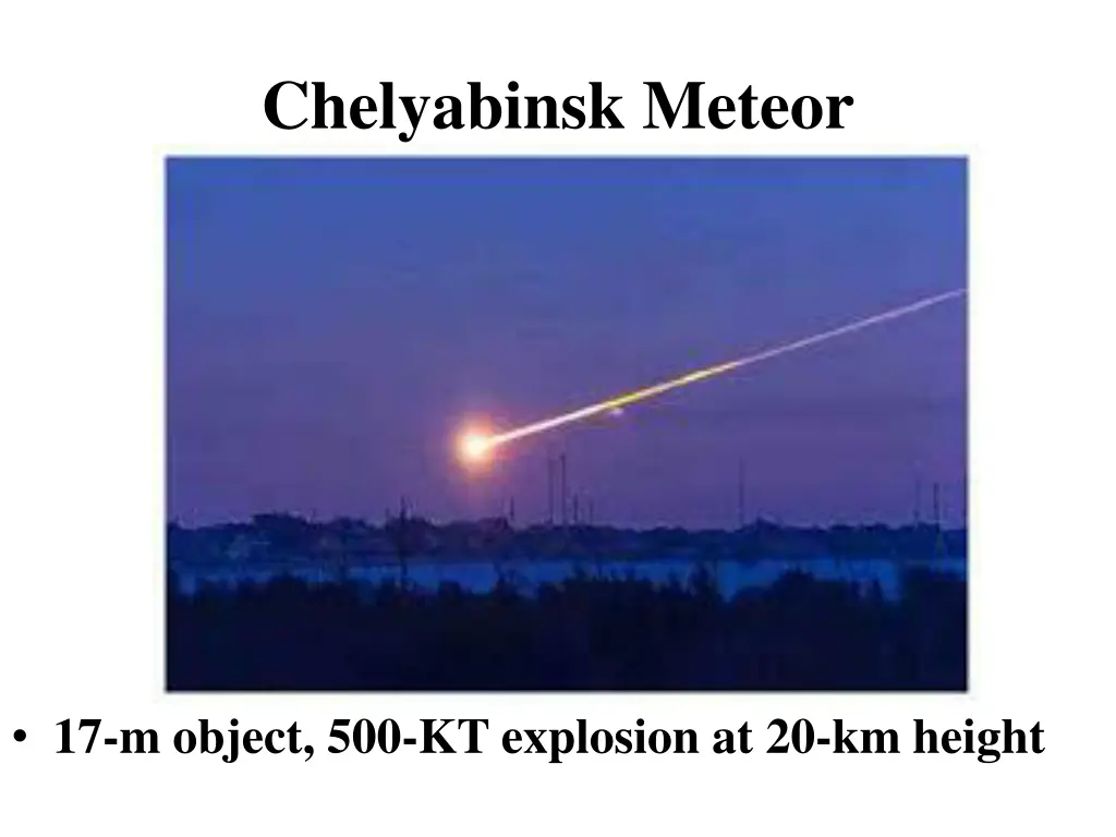 chelyabinsk meteor