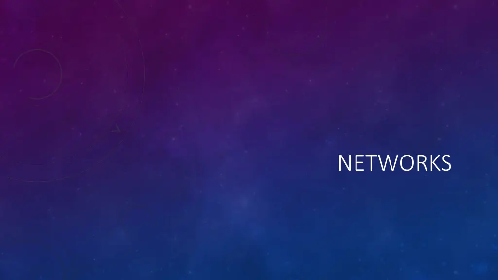 networks