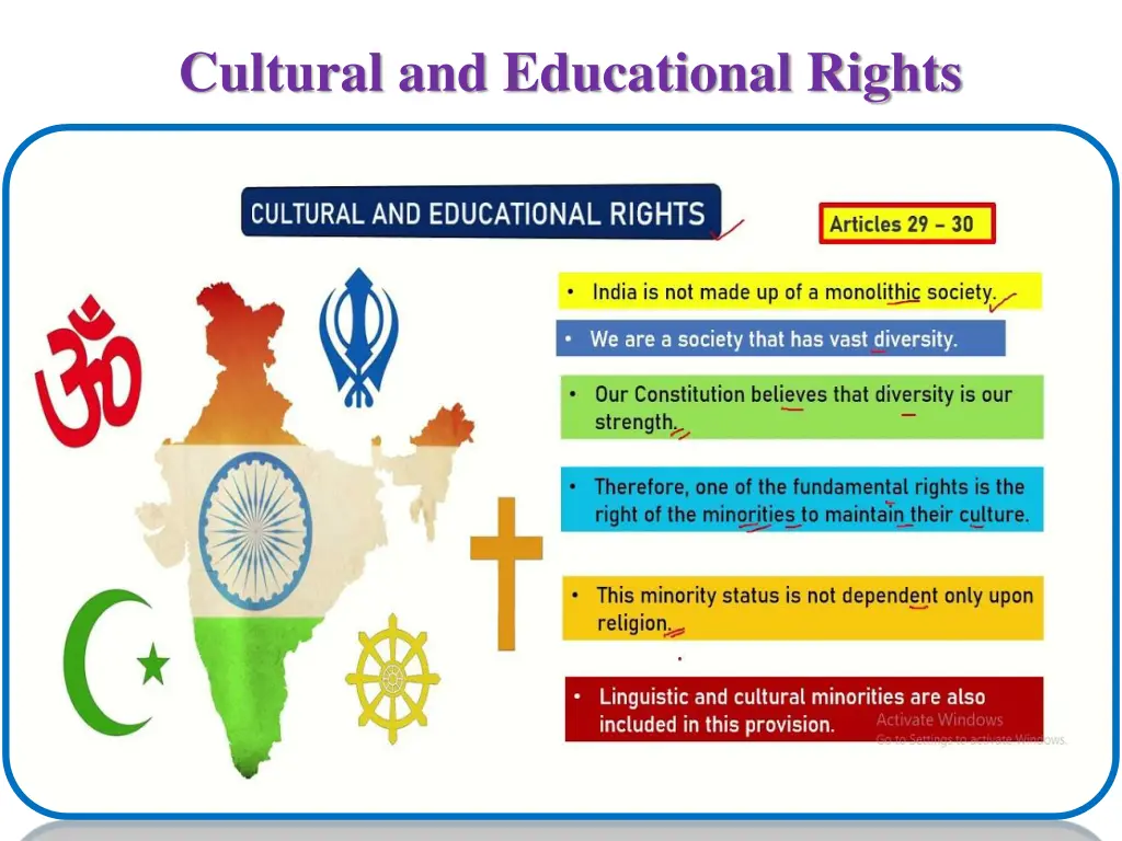 cultural and educational rights