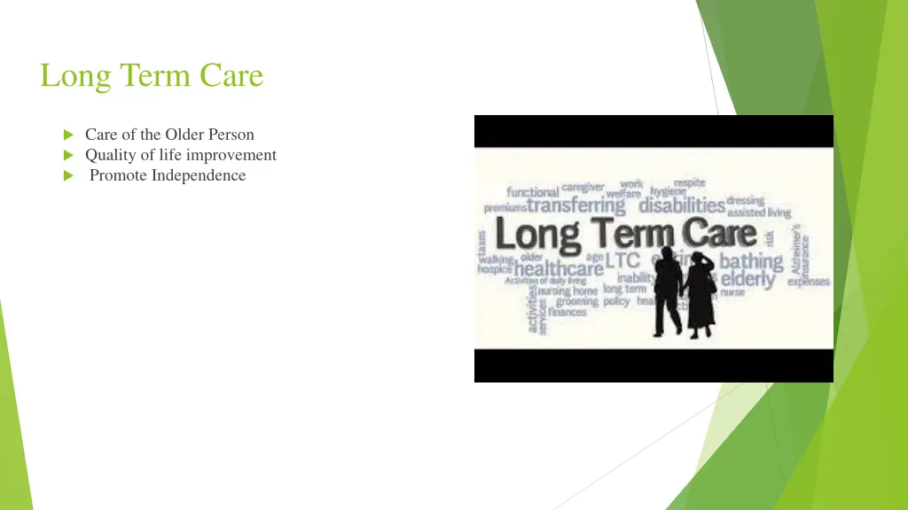 long term care